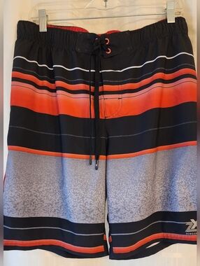 ZeroXposur Black and Red Men's Swim  Shorts Siz L